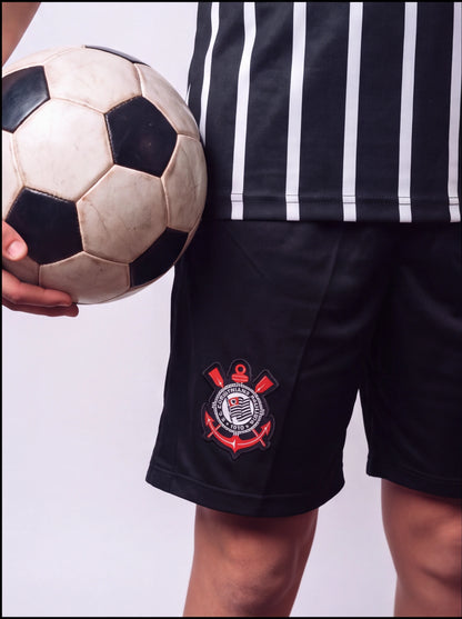 Kit Infantil Corinthians Preto II 26/27