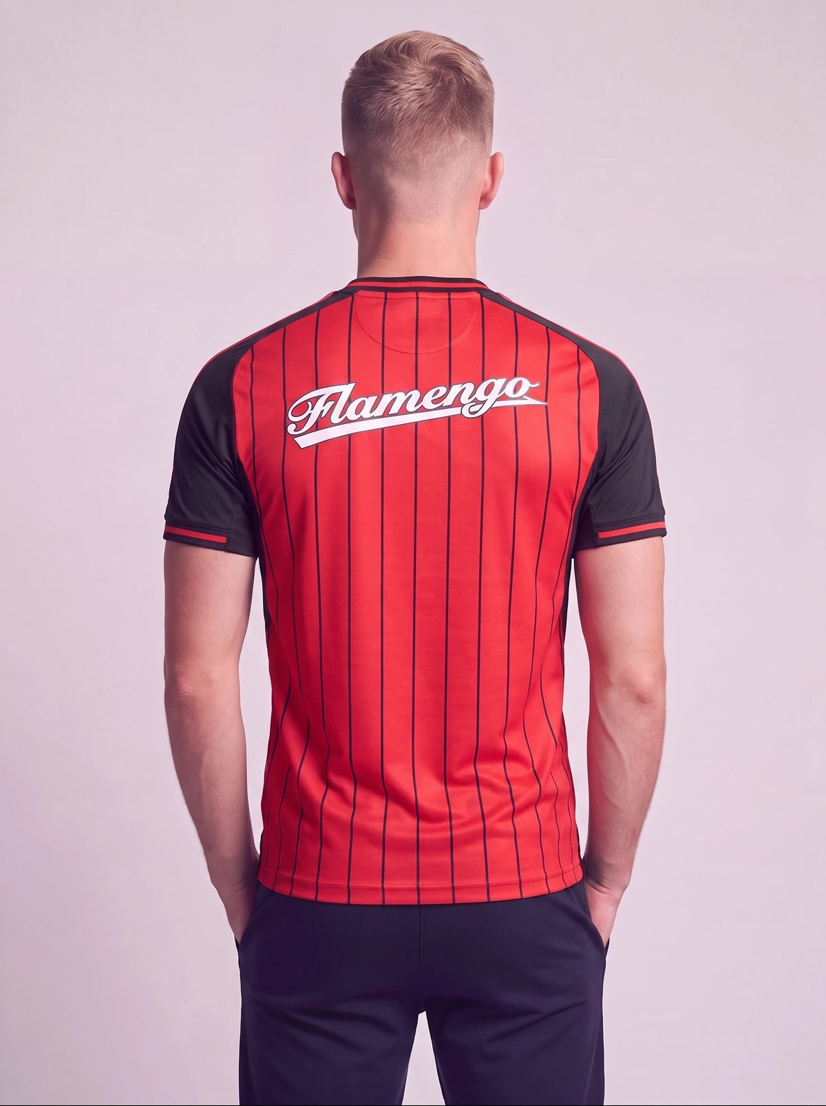 Camisa Baseball Flamengo Vermelha Especial