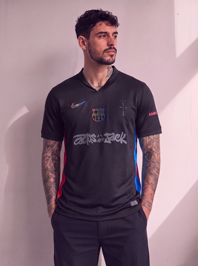 Camisa Barcelona Preta II 25/26