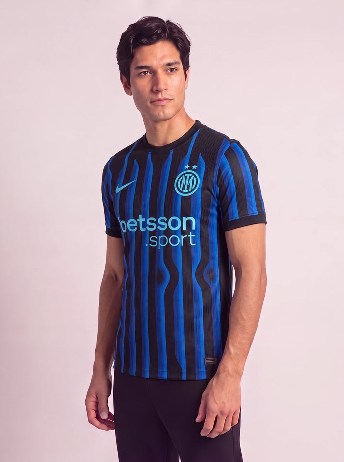 Camisa Jogador Inter de Milão Listrada I 25/26