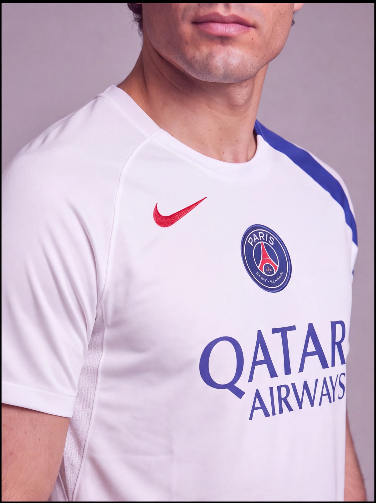 Camisa PSG Branca Treino 25/26