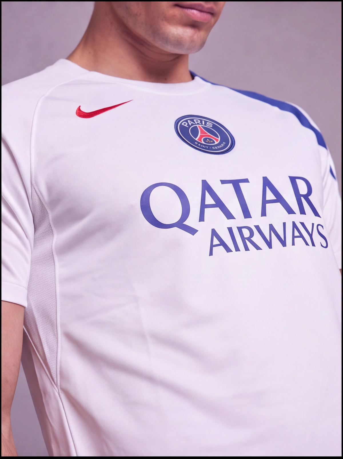 Camisa PSG Branca Treino 25/26