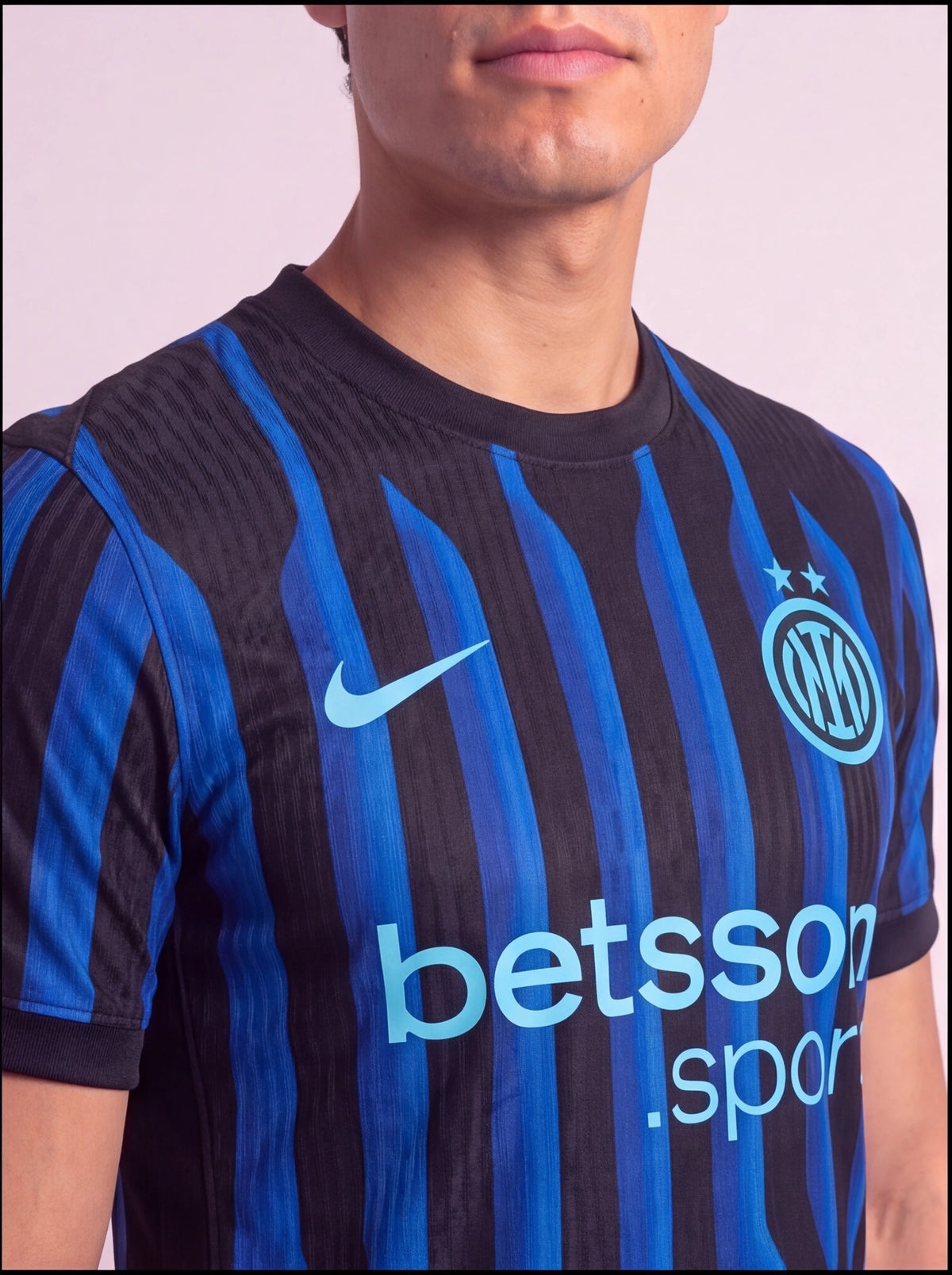 Camisa Jogador Inter de Milão Listrada I 25/26
