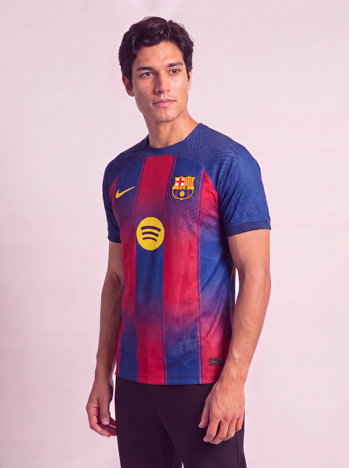 Camisa Jogador Barcelona Listrada I 25/26
