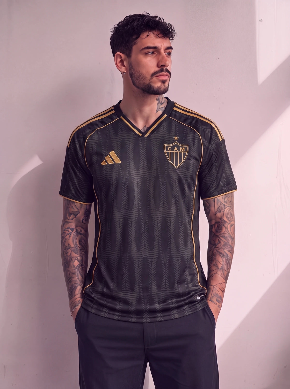 Camisa Atletico Mineiro Preta III 25/26