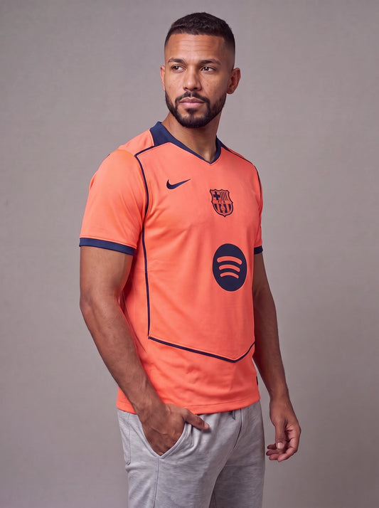 Camisa Barcelona Laranja III 25/26