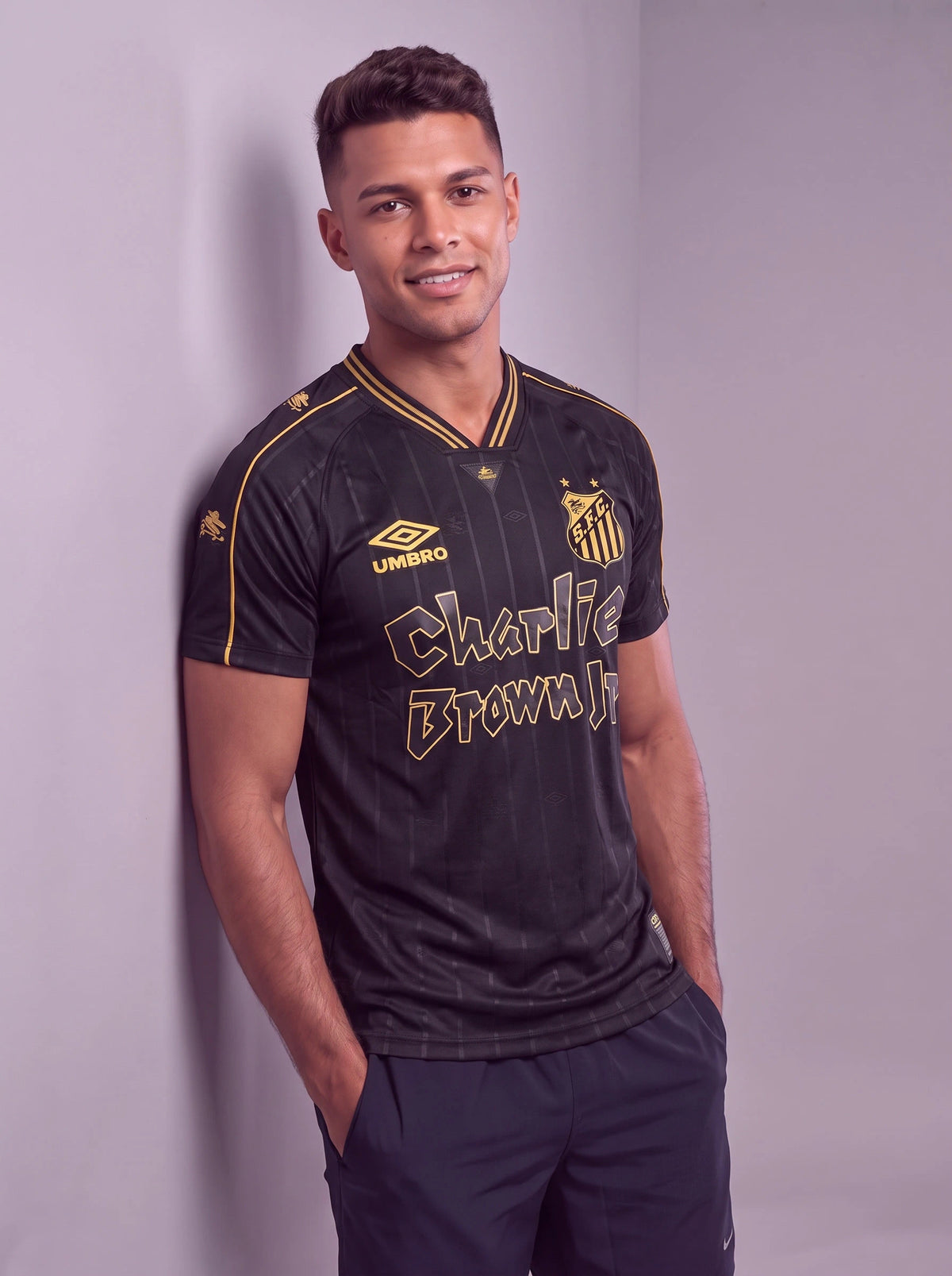 Camisa Santos Charlie Brown JR Especial