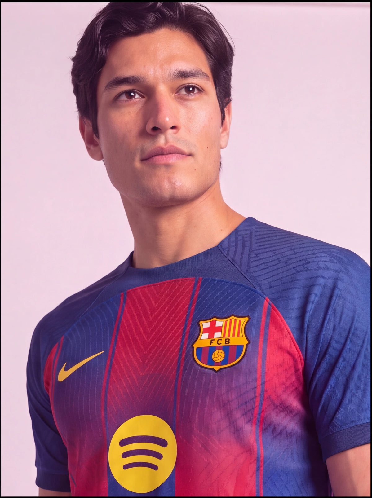 Camisa Jogador Barcelona Listrada I 25/26