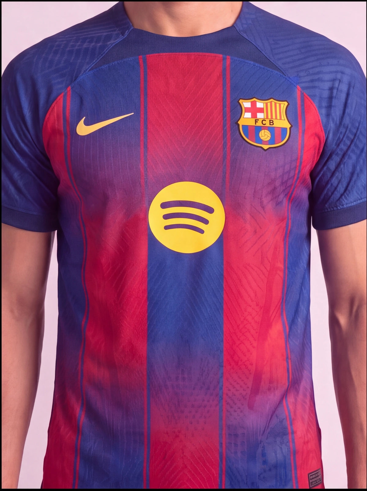 Camisa Jogador Barcelona Listrada I 25/26
