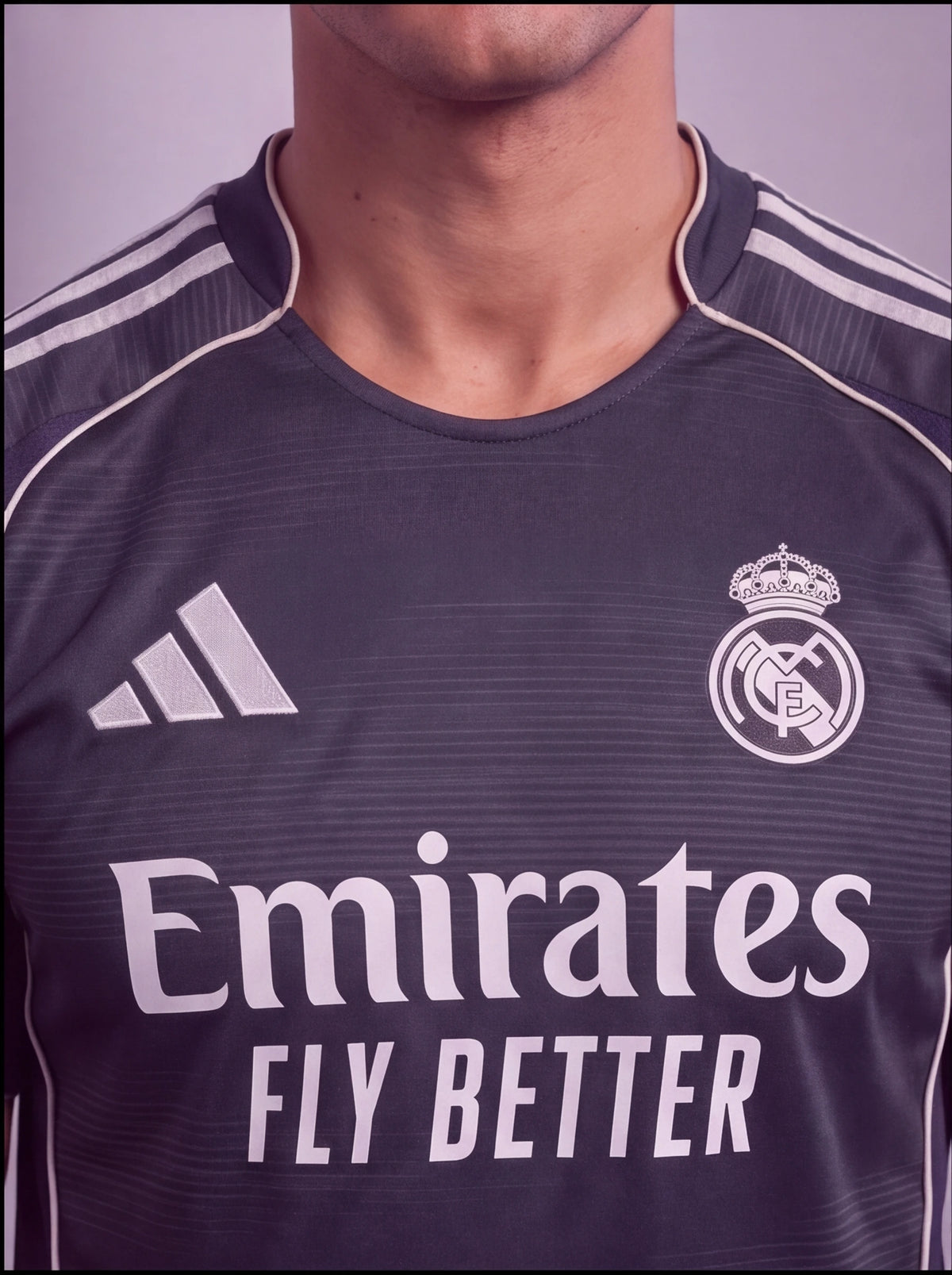 Camisa Real Madrid Cinza III 25/26