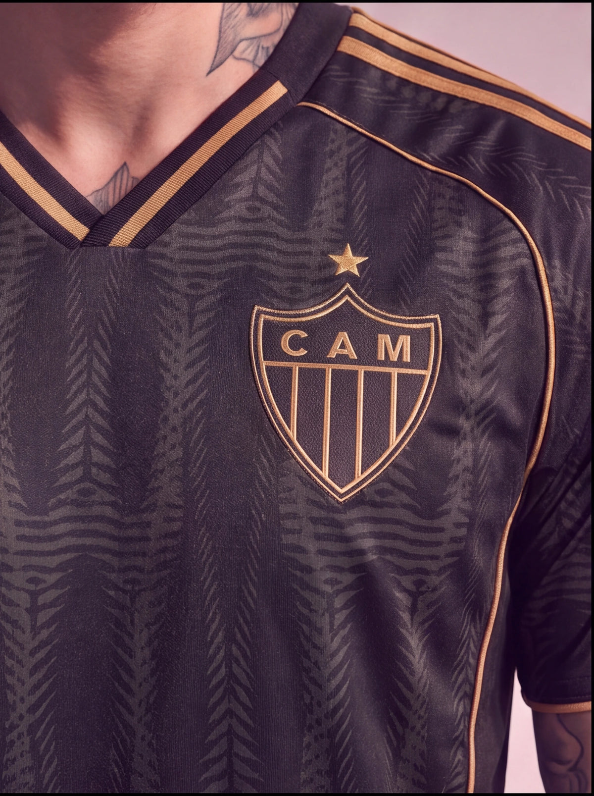 Camisa Atletico Mineiro Preta III 25/26
