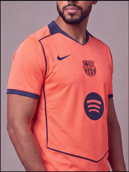 Camisa Barcelona Laranja III 25/26