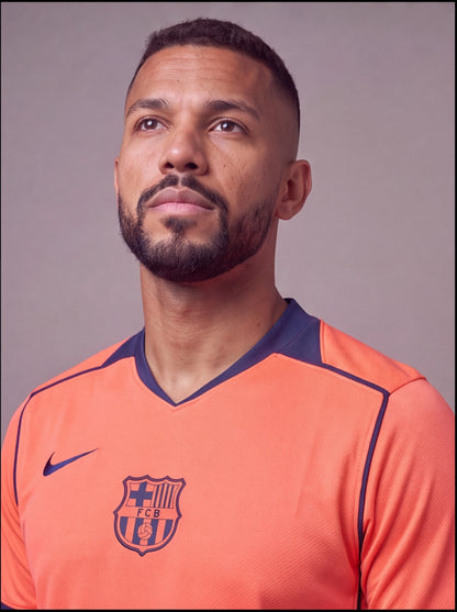 Camisa Barcelona Laranja III 25/26