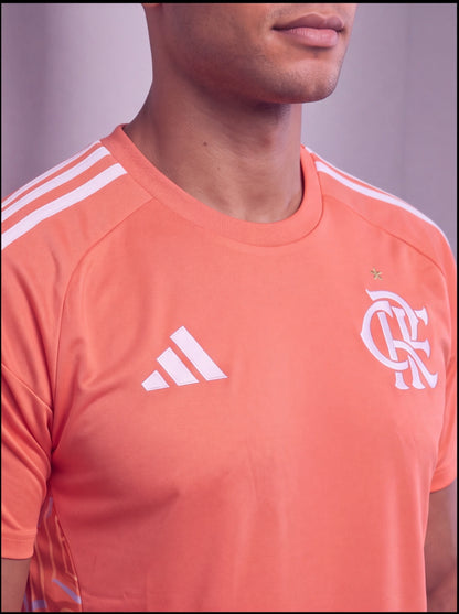 Camisa Flamengo Goleiro Laranja 26/27