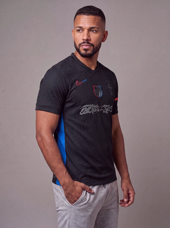 Camisa Jogador Barcelona Preta II 25/26