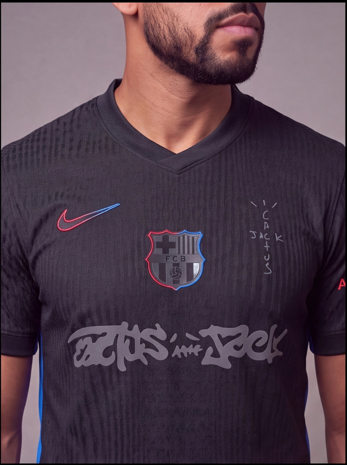 Camisa Jogador Barcelona Preta II 25/26