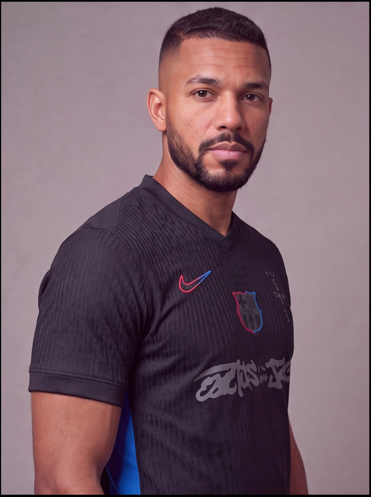 Camisa Jogador Barcelona Preta II 25/26