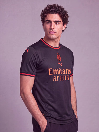 Camisa Milan Preta III 26/27