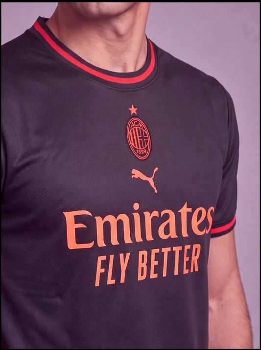 Camisa Milan Preta III 26/27