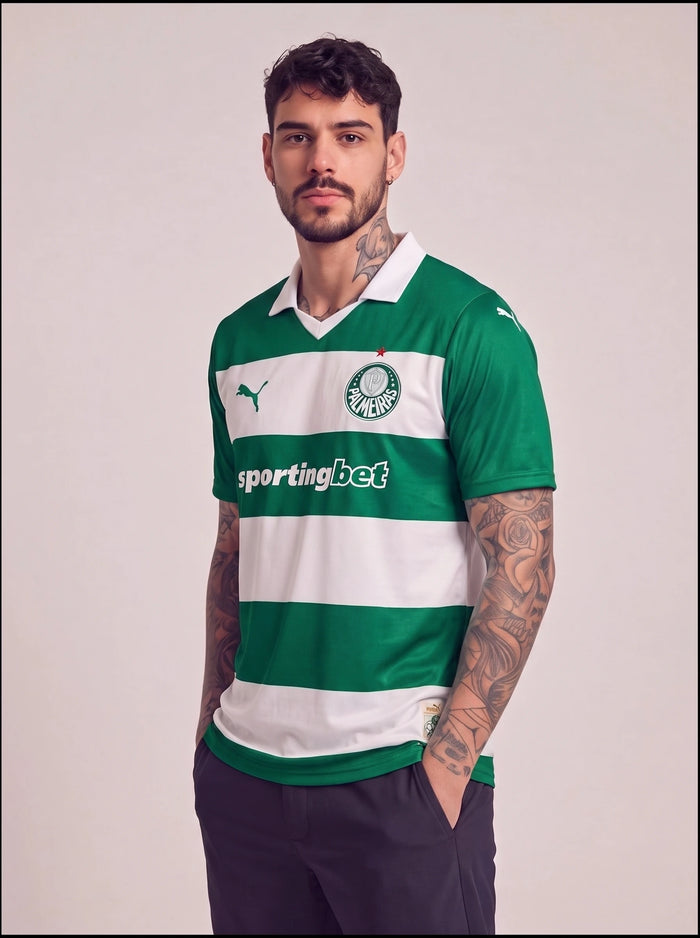 Camisa Palmeiras Listrada 25/26