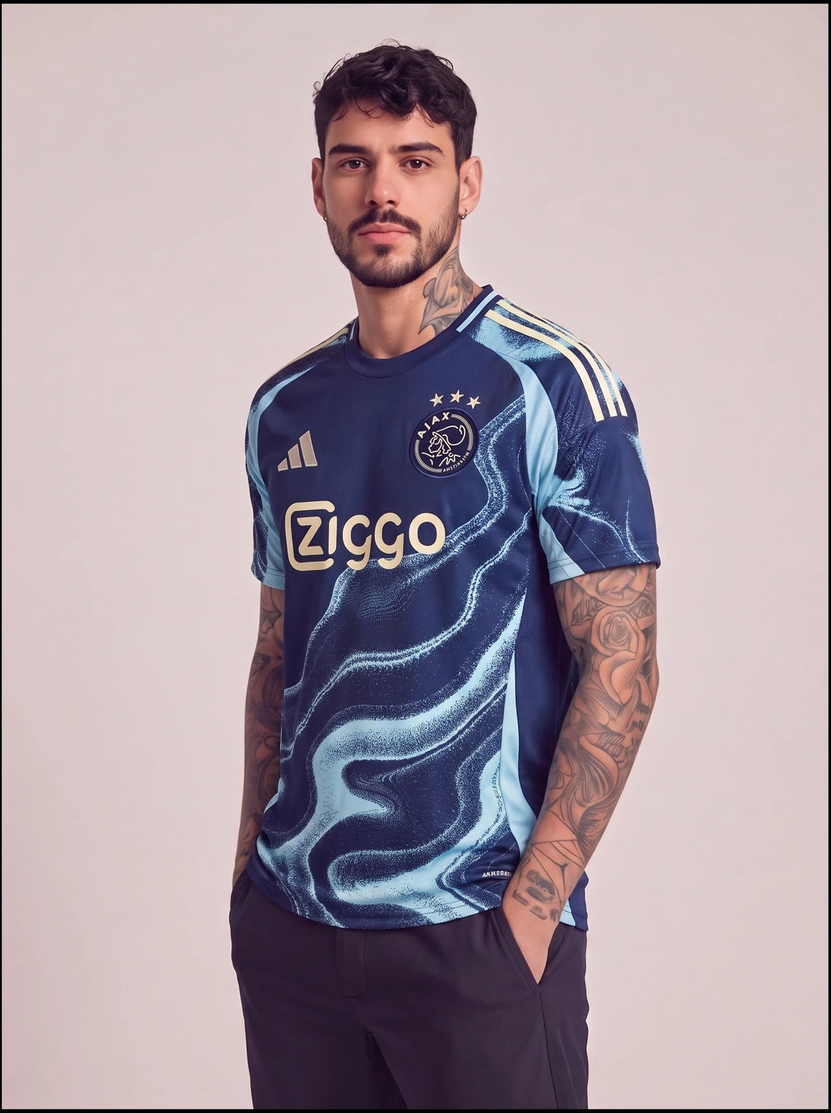 Camisa Ajax Azul II 25/26