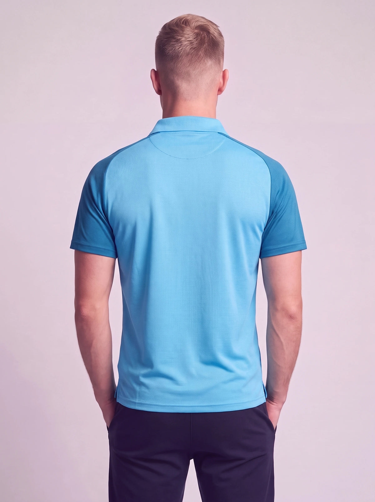 Camisa Flamengo Polo Azul Claro