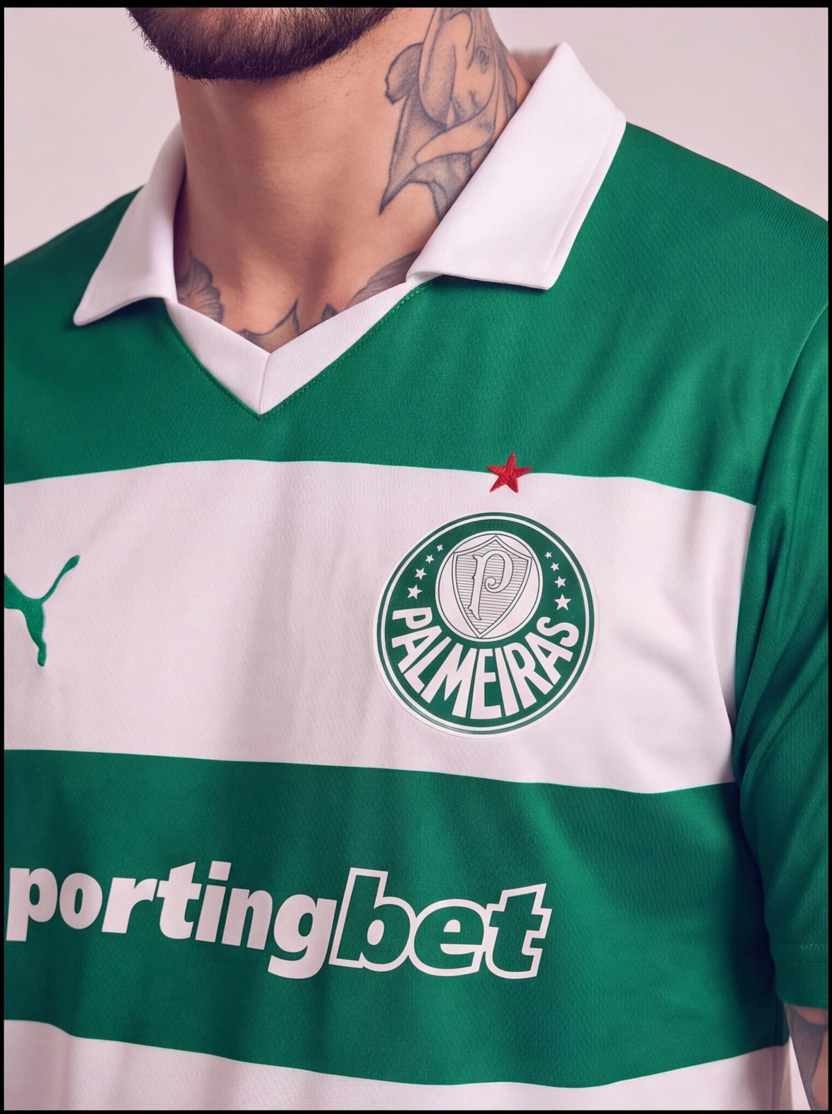 Camisa Palmeiras Listrada 25/26