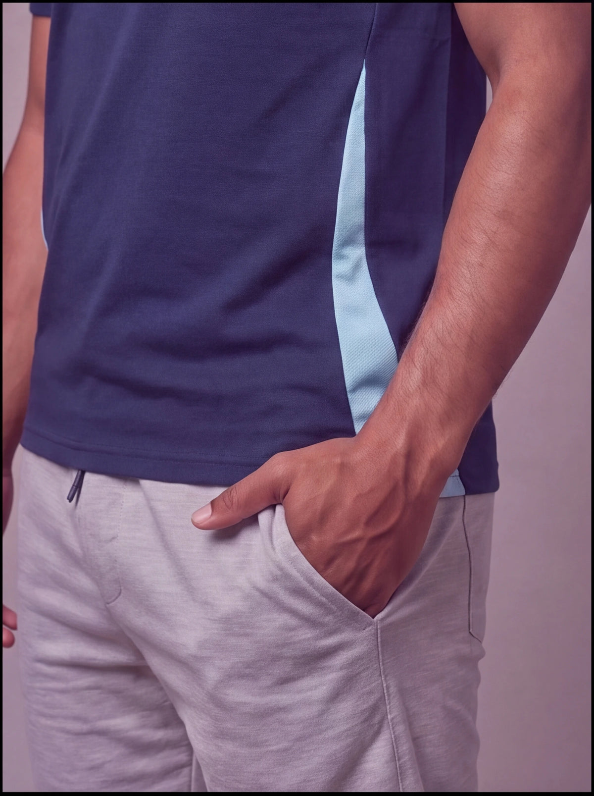 Camisa Flamengo Polo Azul Escuro