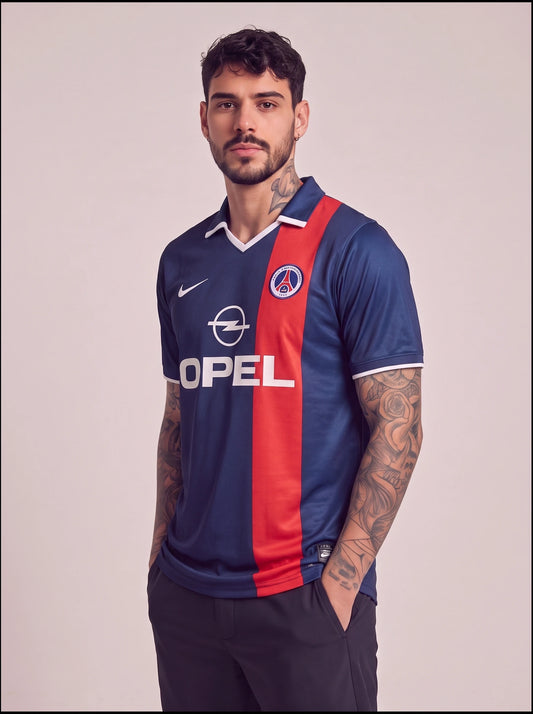 Camisa Retrô PSG I Ronaldinho 2001/02