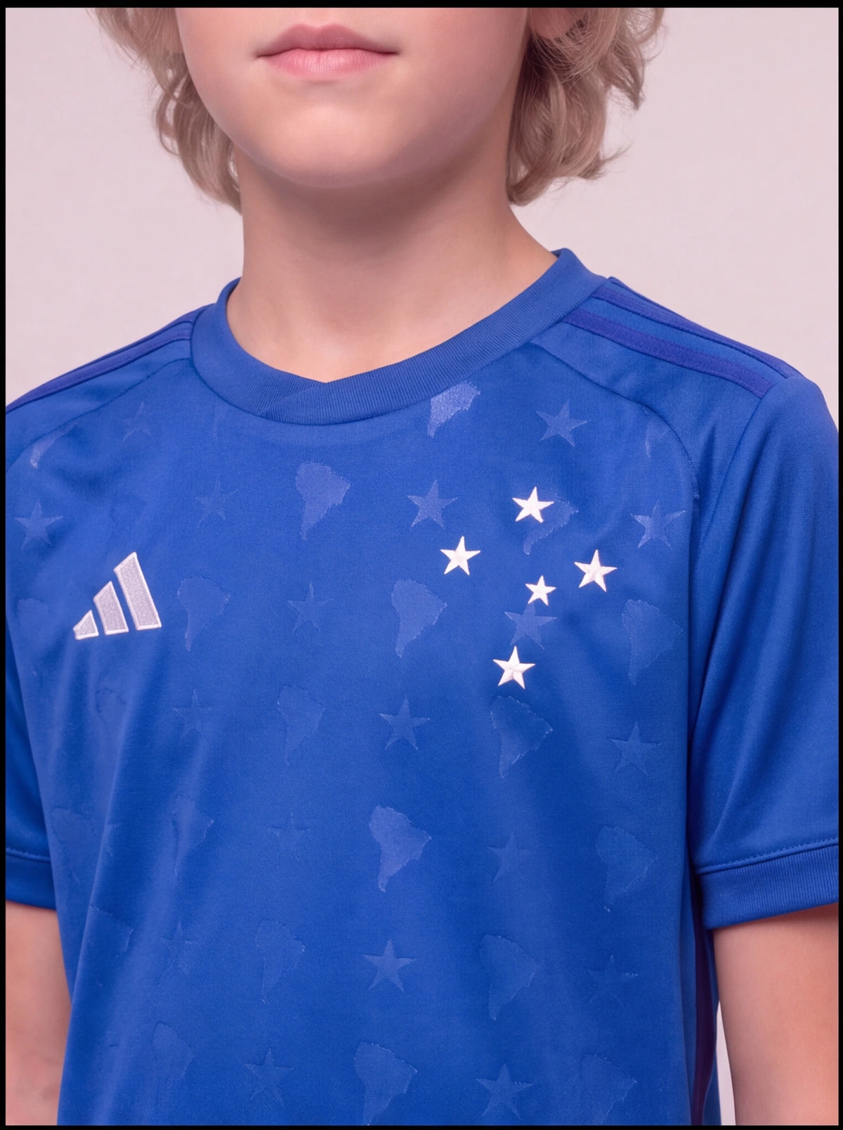 Kit Infantil Cruzeiro I - Short azul