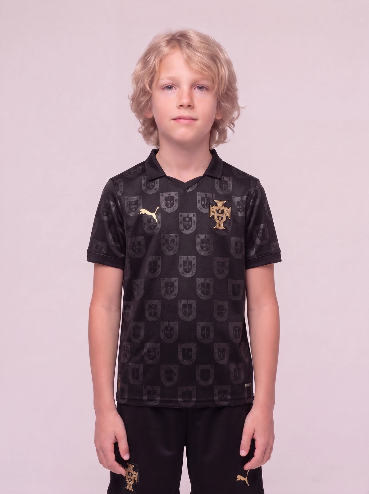 Kit Infantil Portugal 25/26 - Pantera Negra