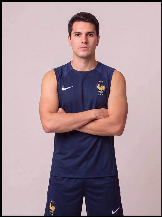 Kit Regata e Short França Treino