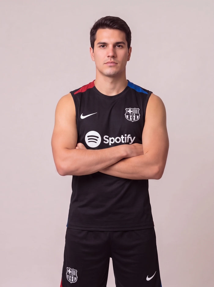 Kit Regata e Short Barcelona Preto