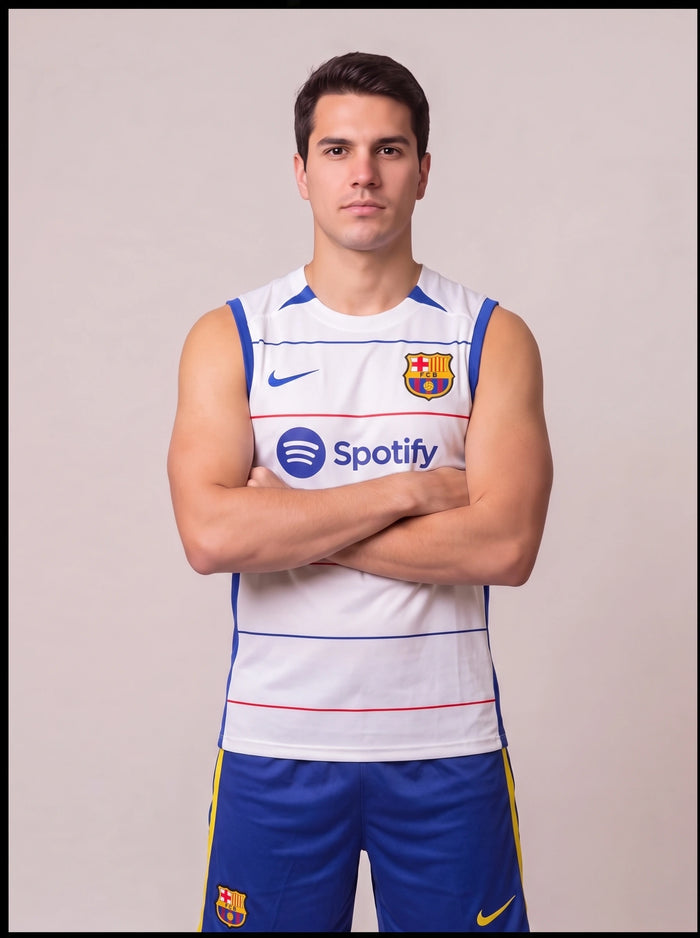 Kit Regata e Short Barcelona Listrado