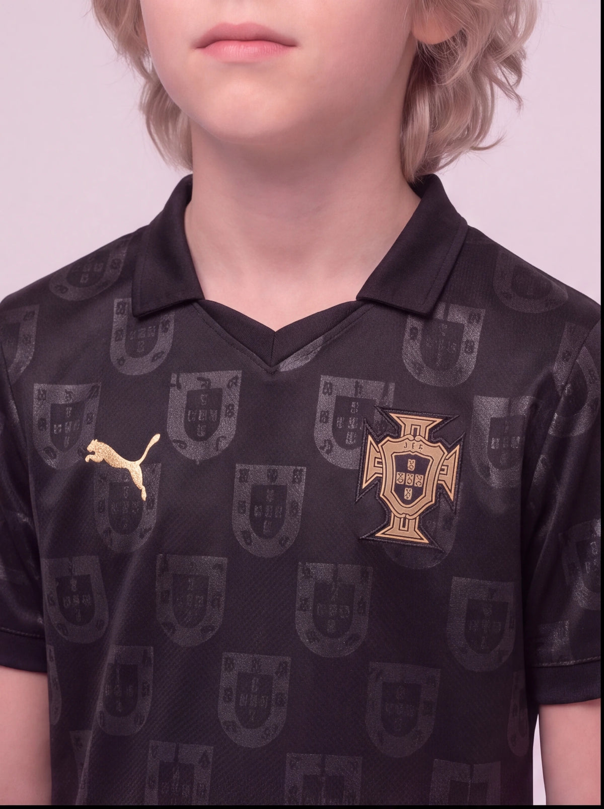 Kit Infantil Portugal 25/26 - Pantera Negra