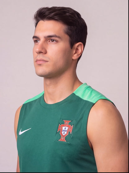 Kit Regata e Short Portugal Treino Verde