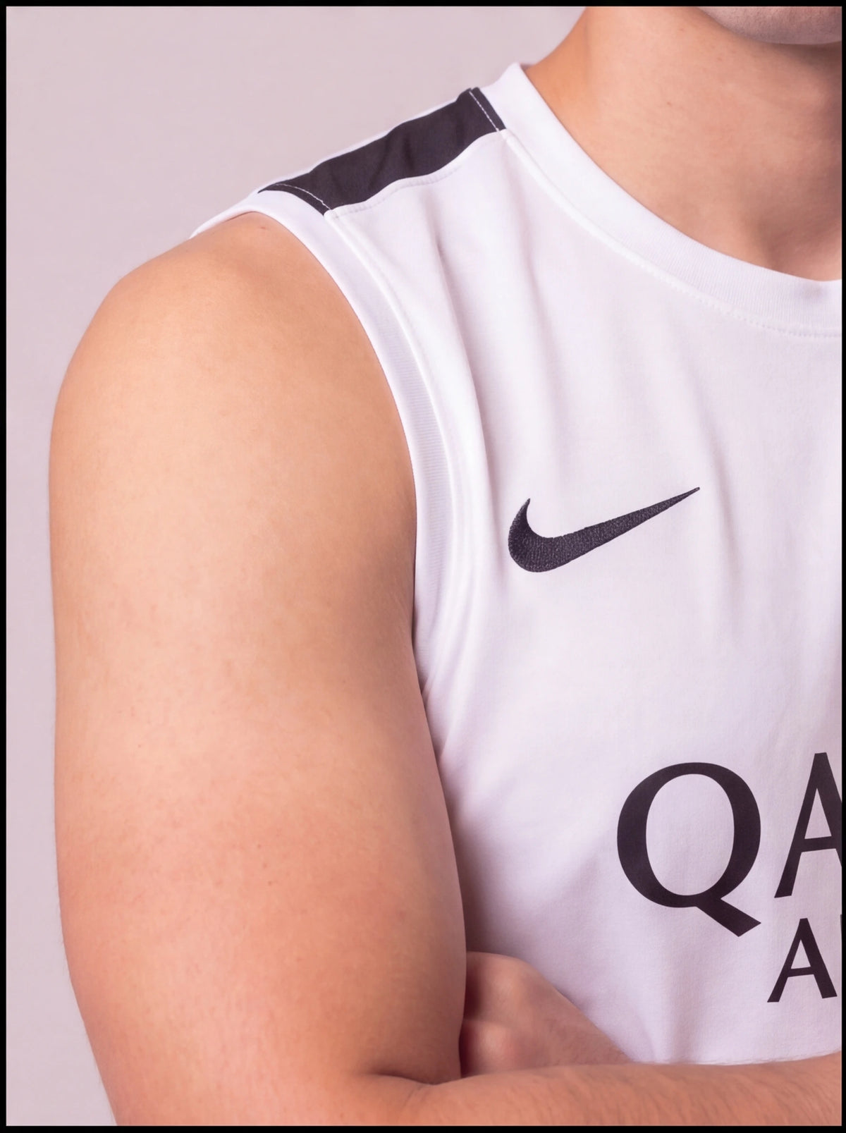 Kit Regata e Short PSG Branco Treino