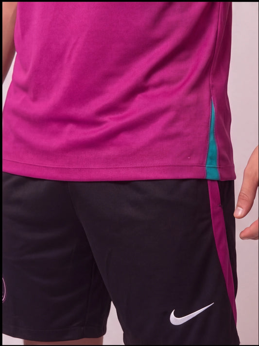 Kit Regata e Short PSG Treino Roxo