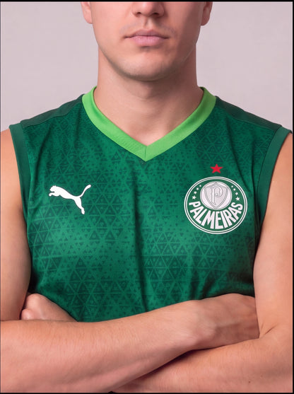 Kit Regata e Short Palmeiras Verde