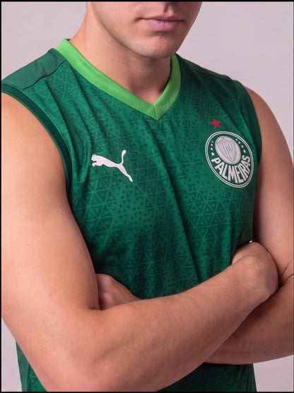 Kit Regata e Short Palmeiras Verde