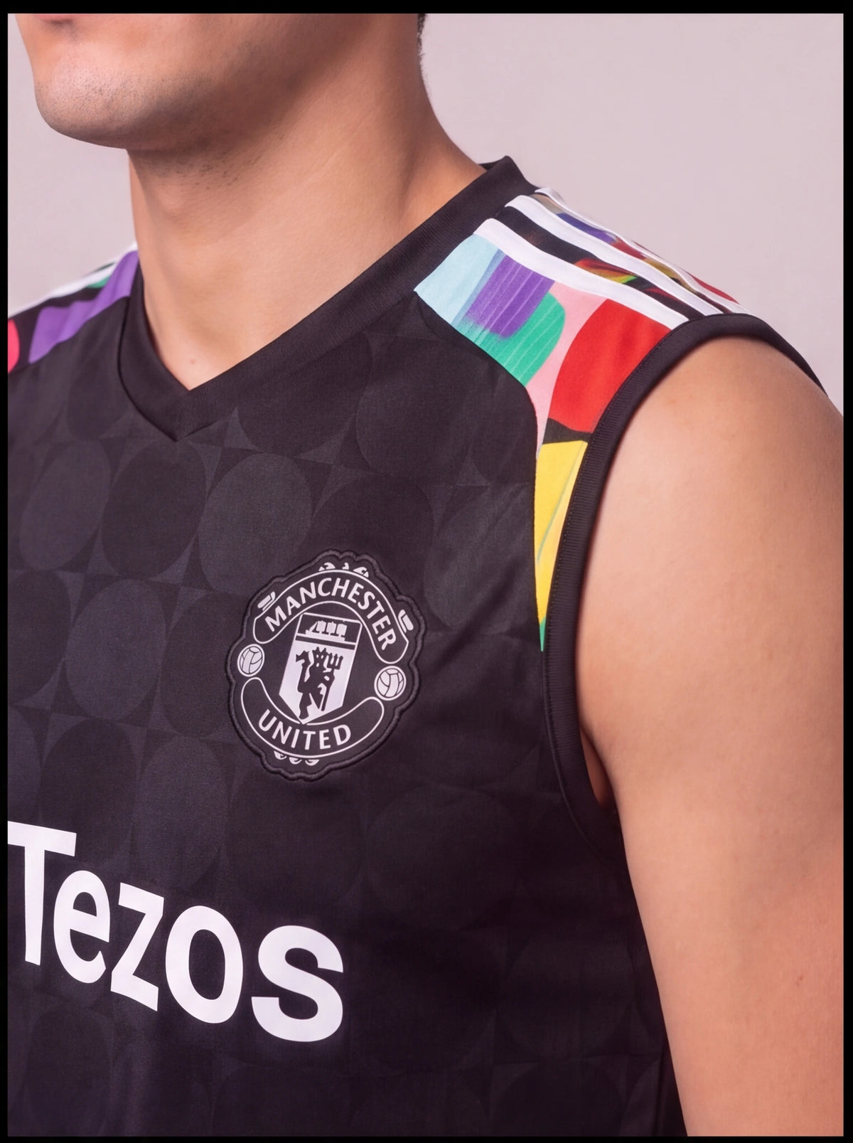 Kit Regata e Short Manchester United Preto