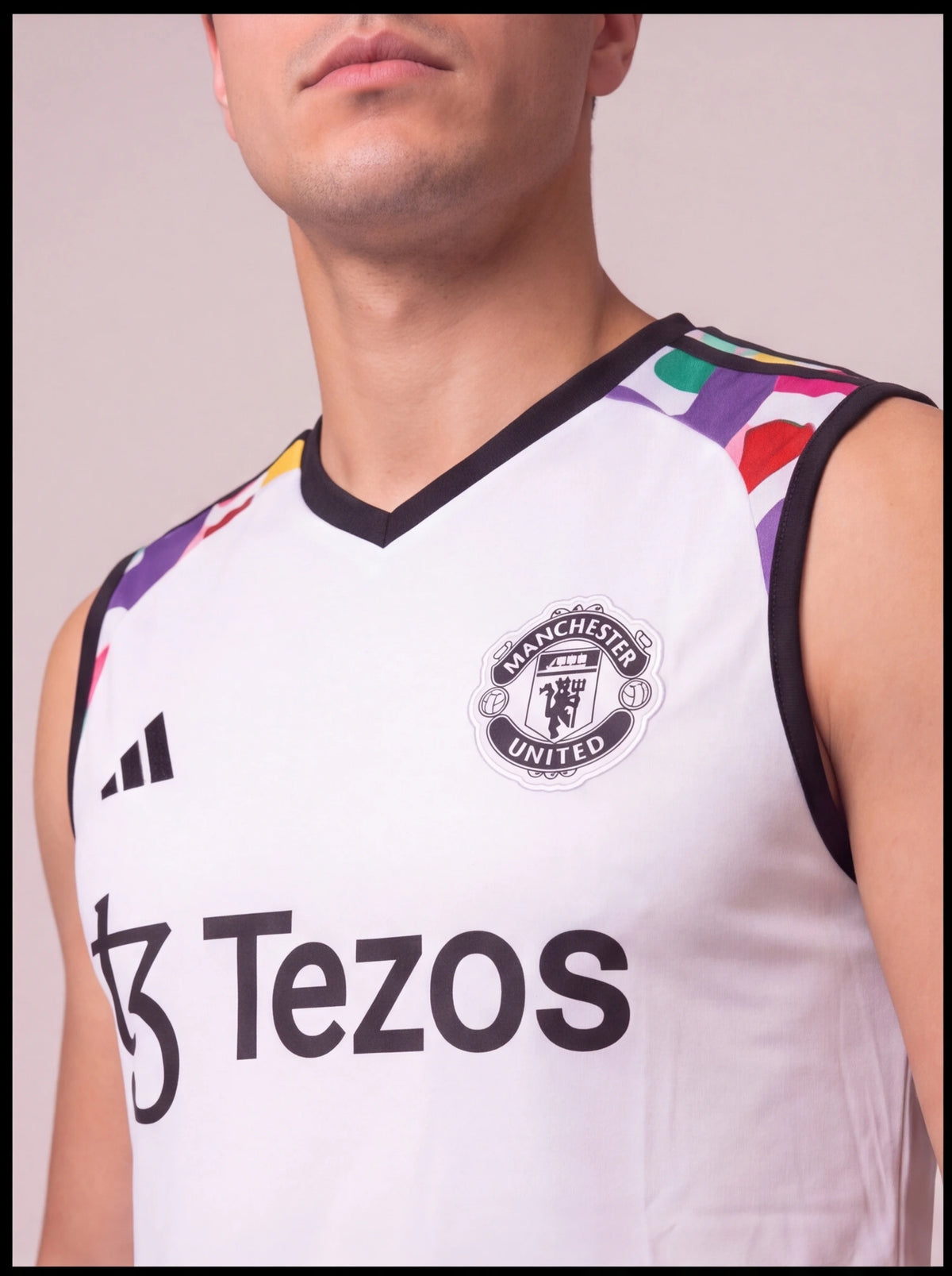 Kit Regata e Short Manchester United Branco