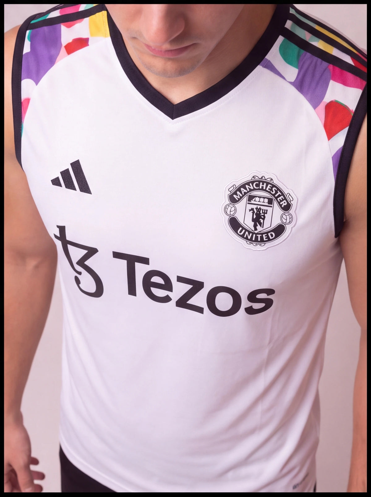 Kit Regata e Short Manchester United Branco