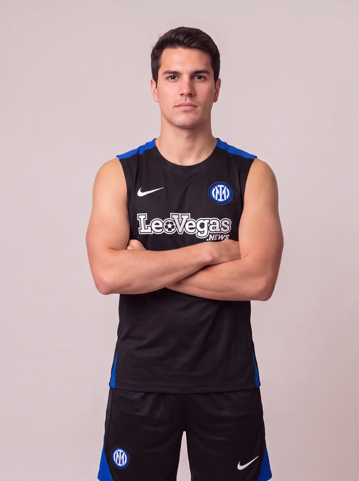 Kit Regata e Short Treino Inter de Milão