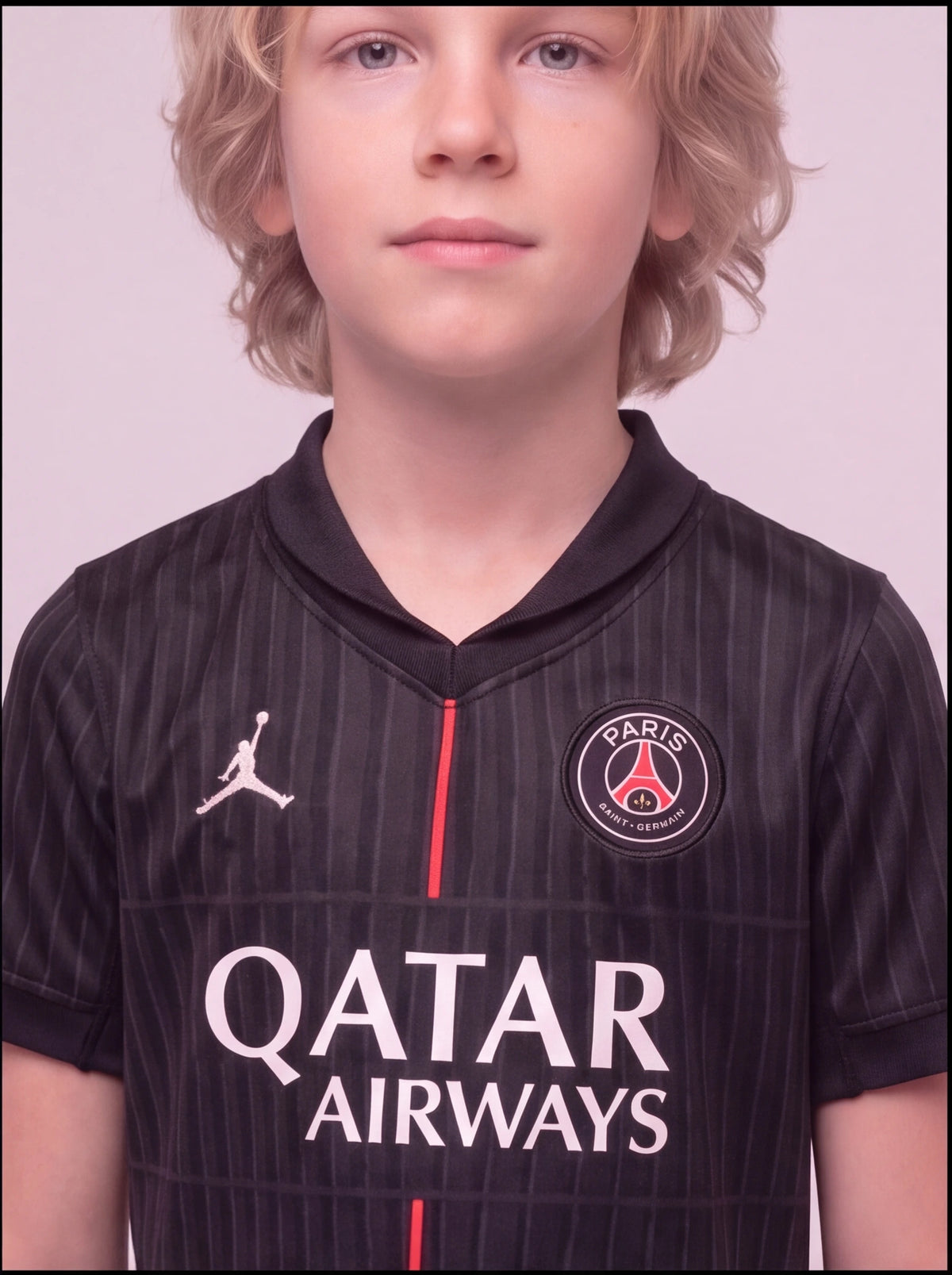 Kit Infantil PSG Preto 2025/26