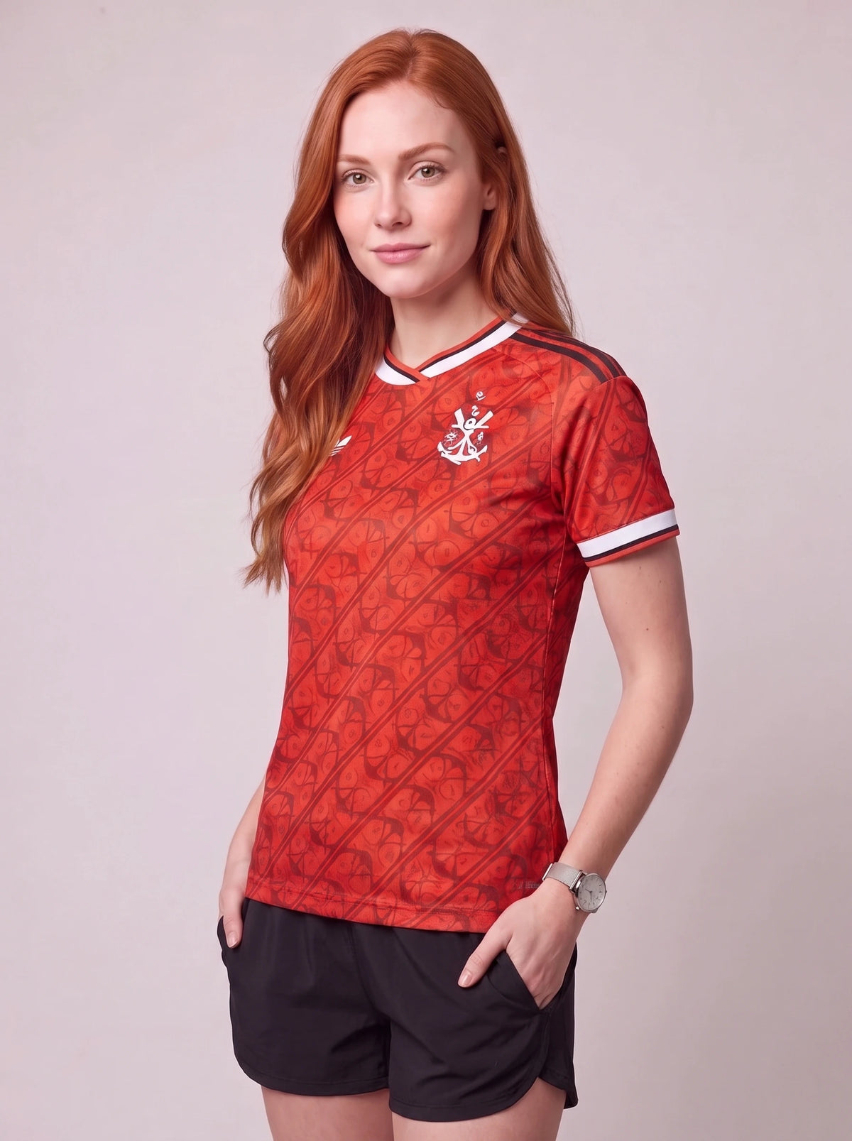 Camisa Feminina Flamengo Vermelha III 26/27