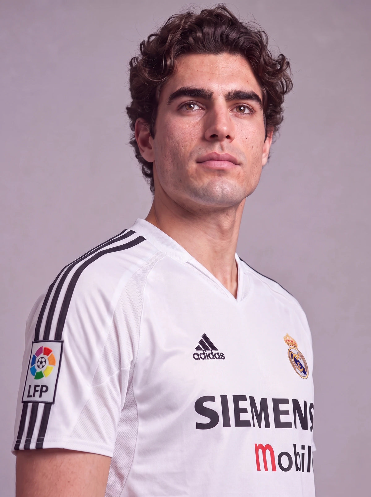 Camisa Retro Real Madrid Branca 2004/05