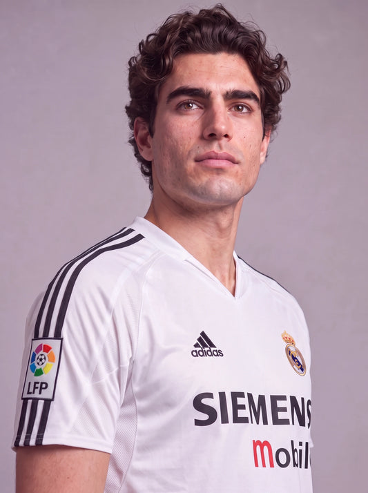 Camisa Retro Real Madrid Branca 2004/05