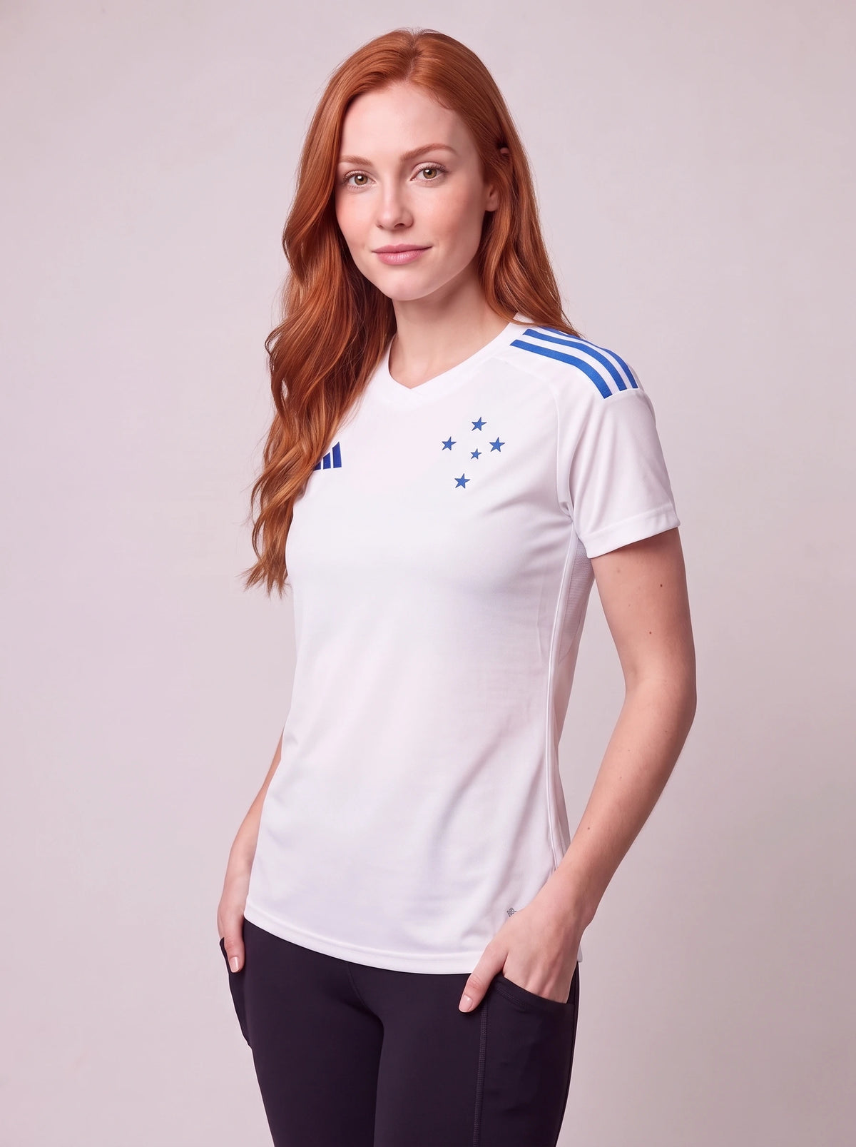 Camisa Cruzeiro Feminino Branca 26/27