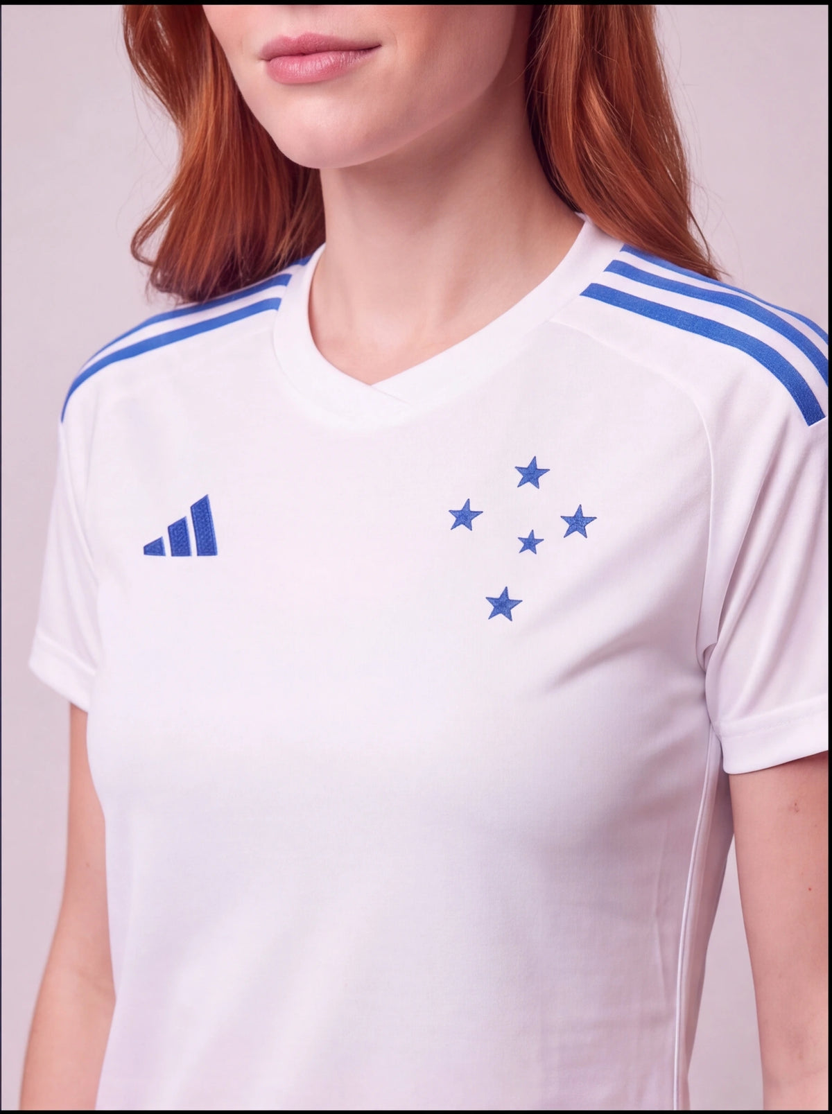 Camisa Cruzeiro Feminino Branca 26/27